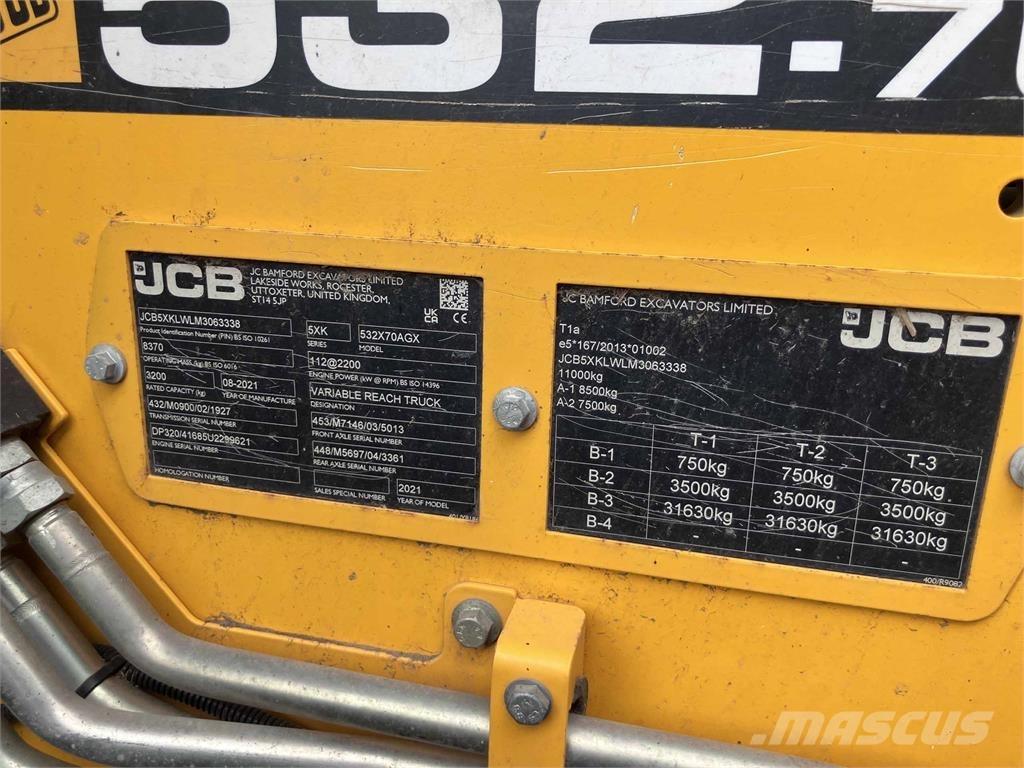 JCB 532.70 AGRIXTRA 農業用伸縮臂裝載機