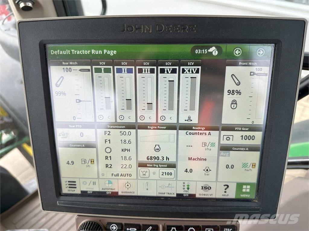 John Deere 6155R 曳引機