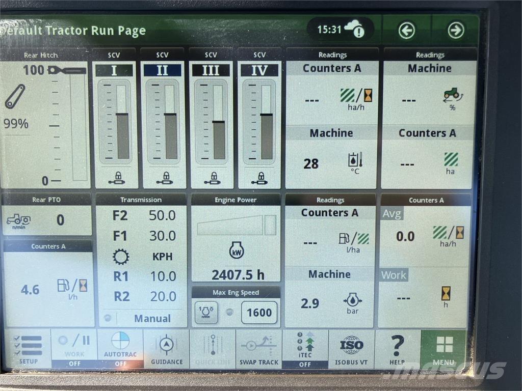 John Deere 7R 310 曳引機