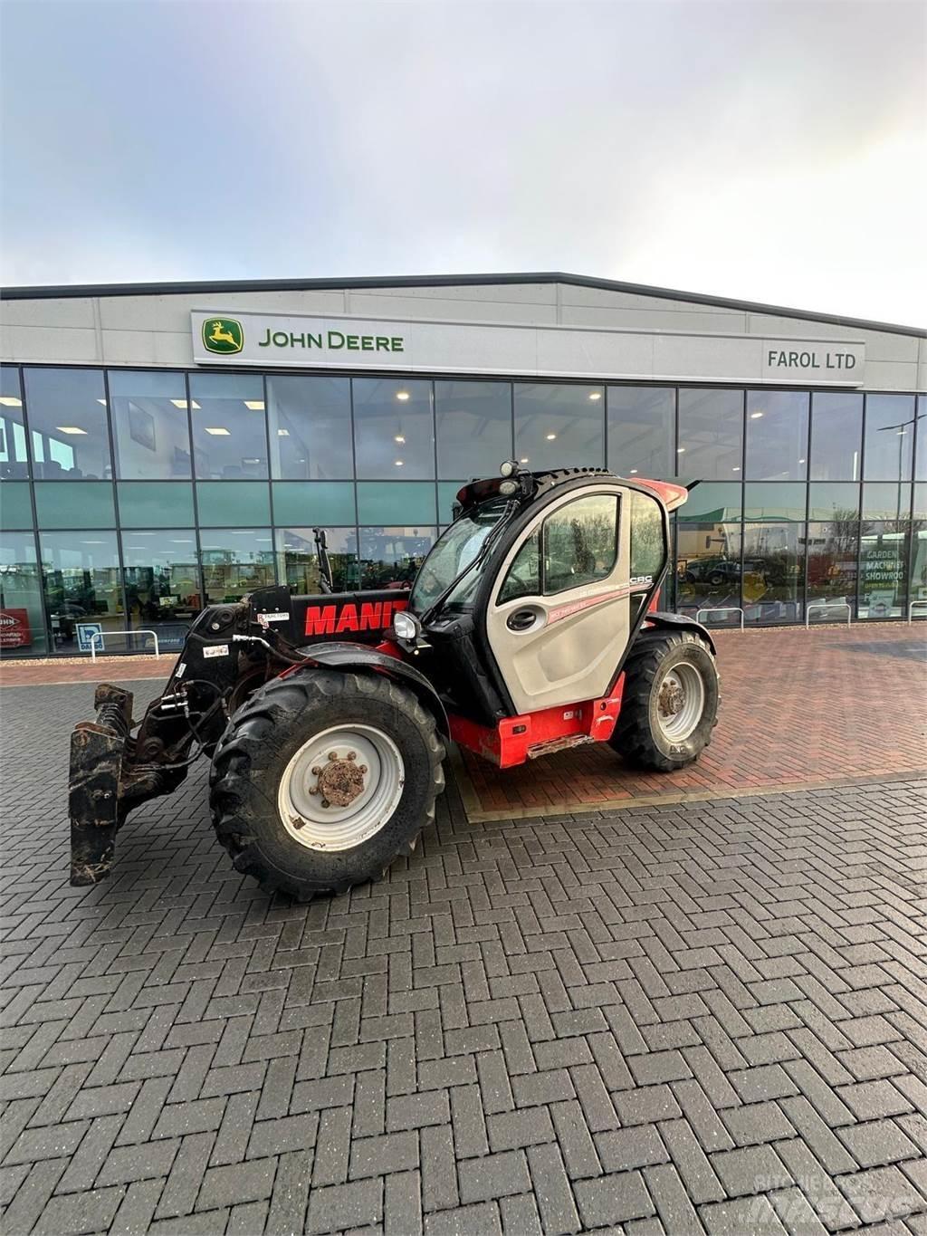 Manitou MLT741-140 V+ 農業用伸縮臂裝載機