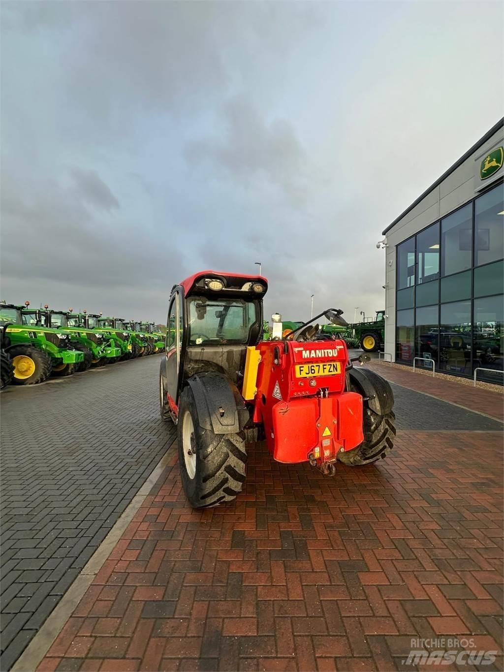 Manitou MLT741-140 V+ 農業用伸縮臂裝載機