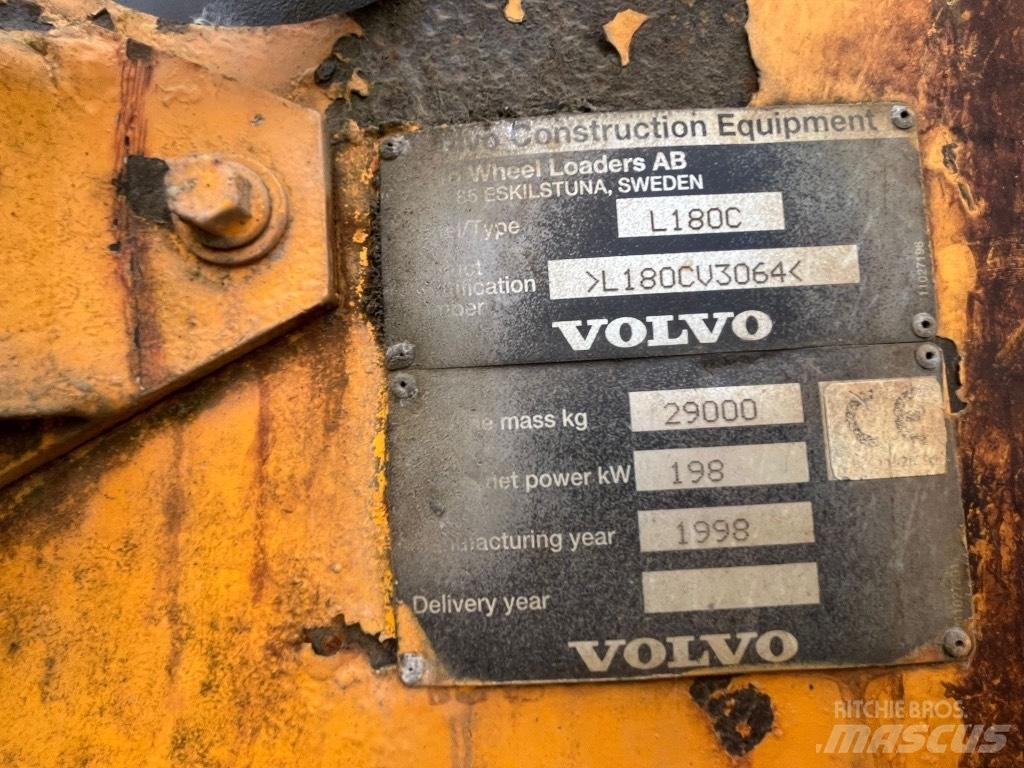 Volvo L180c 輪胎式裝載機