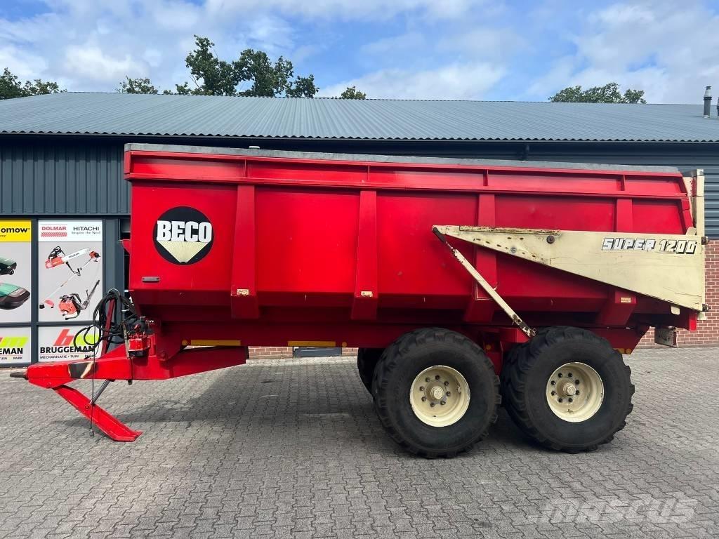 Beco Super 1200 傾卸式拖車
