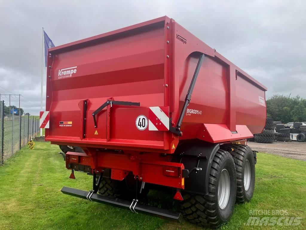 Krampe Big Body 640 傾卸式拖車