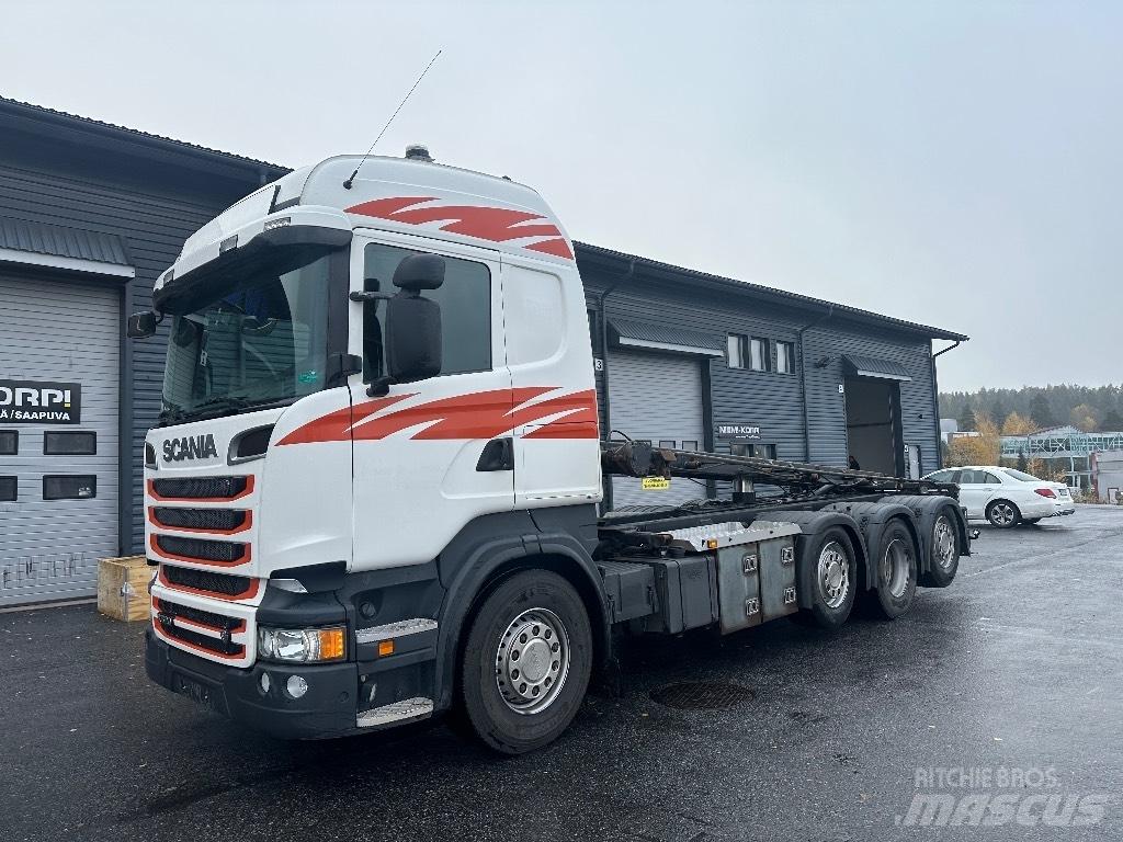 Scania R520 8x2/4 起重可拆卸式卡車