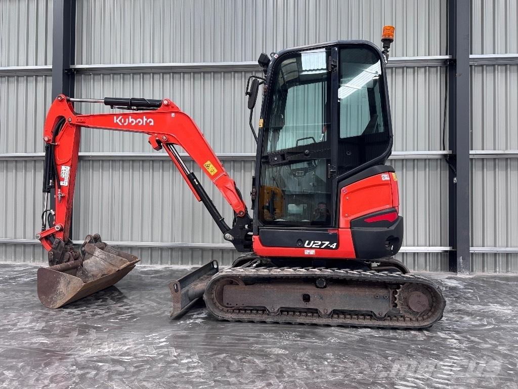 Kubota U 27-4 小型挖土機/掘鑿機<7t(小型挖掘機)