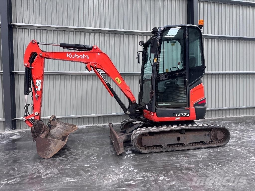 Kubota U 27-4 小型挖土機/掘鑿機<7t(小型挖掘機)