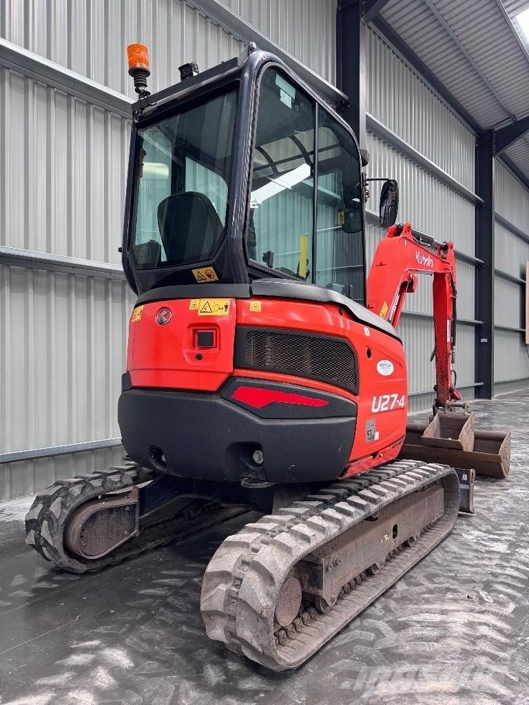 Kubota U 27-4 小型挖土機/掘鑿機<7t(小型挖掘機)