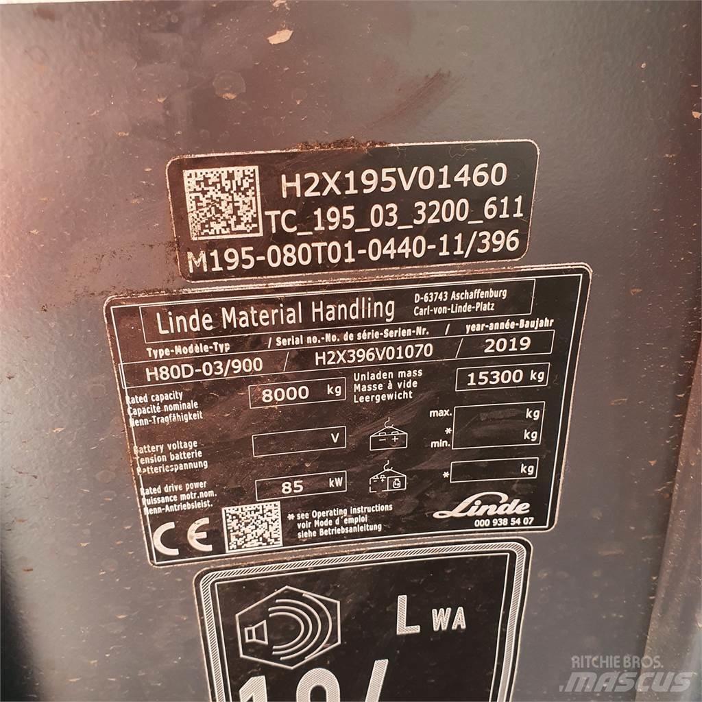 Linde H80D/900 柴油卡車