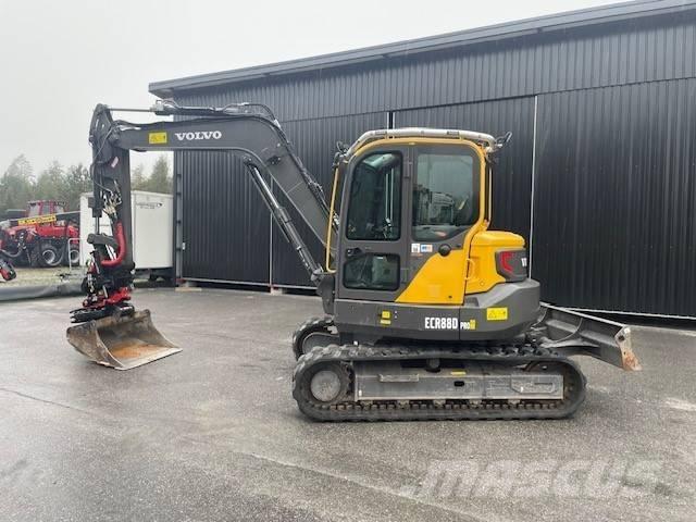 Volvo ECR 88 D 中型挖土機/掘鑿機/挖掘機 7t-12t