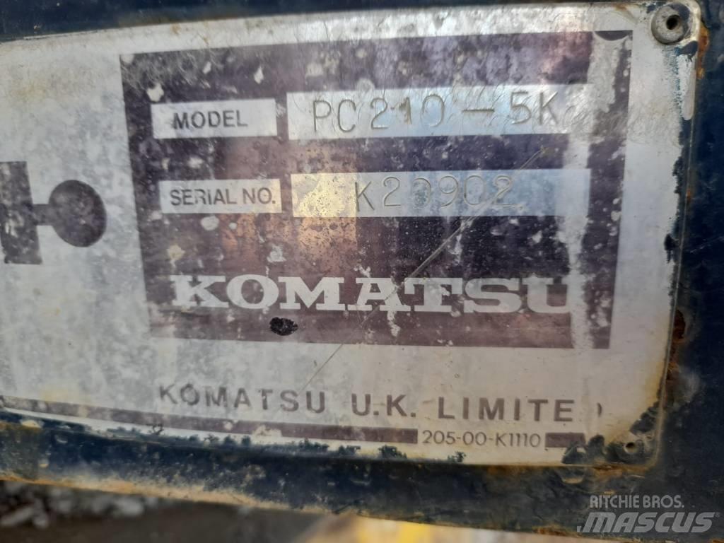 Komatsu PC 210-5 履帶式 挖土機/掘鑿機/挖掘機