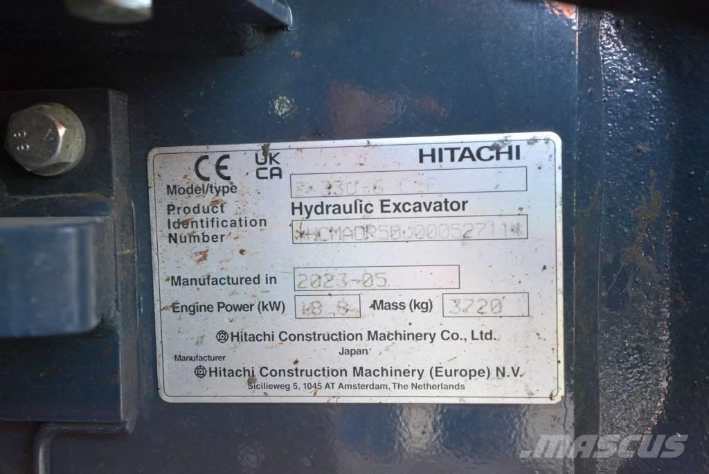 Hitachi ZX 33 U-6 小型挖土機/掘鑿機<7t(小型挖掘機)