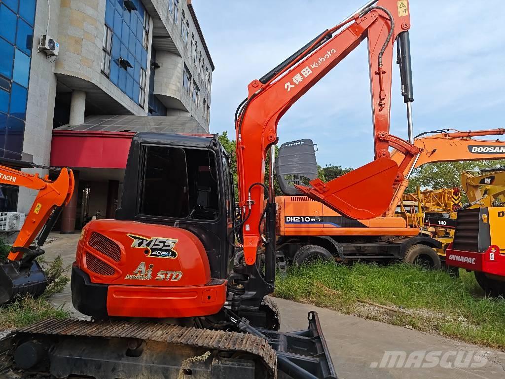 Kubota KX 155 小型挖土機/掘鑿機<7t(小型挖掘機)