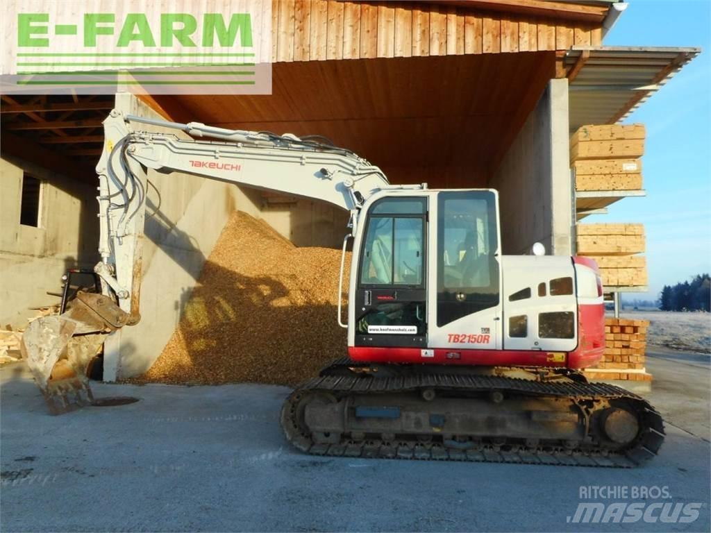 Takeuchi tb2150r 旋轉式挖土機/掘鑿機/挖掘機