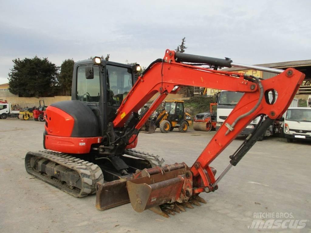 Kubota U 48-4 小型挖土機/掘鑿機<7t(小型挖掘機)