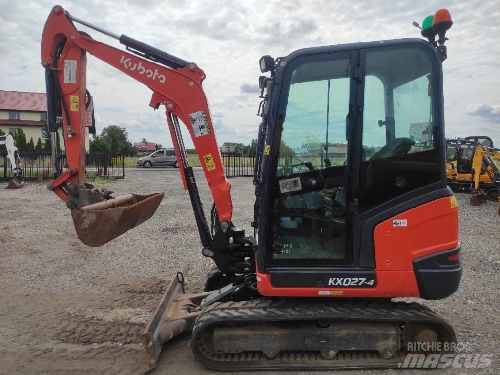 Kubota KX 027-4 小型挖土機/掘鑿機<7t(小型挖掘機)