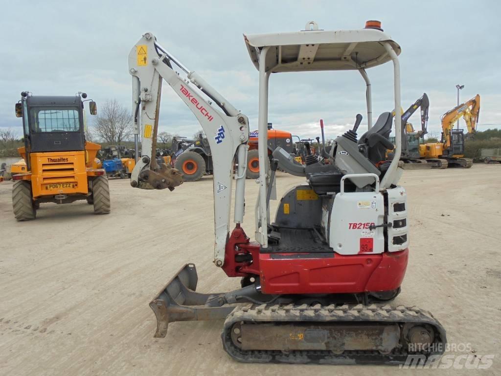 Takeuchi TB215R 小型挖土機/掘鑿機<7t(小型挖掘機)