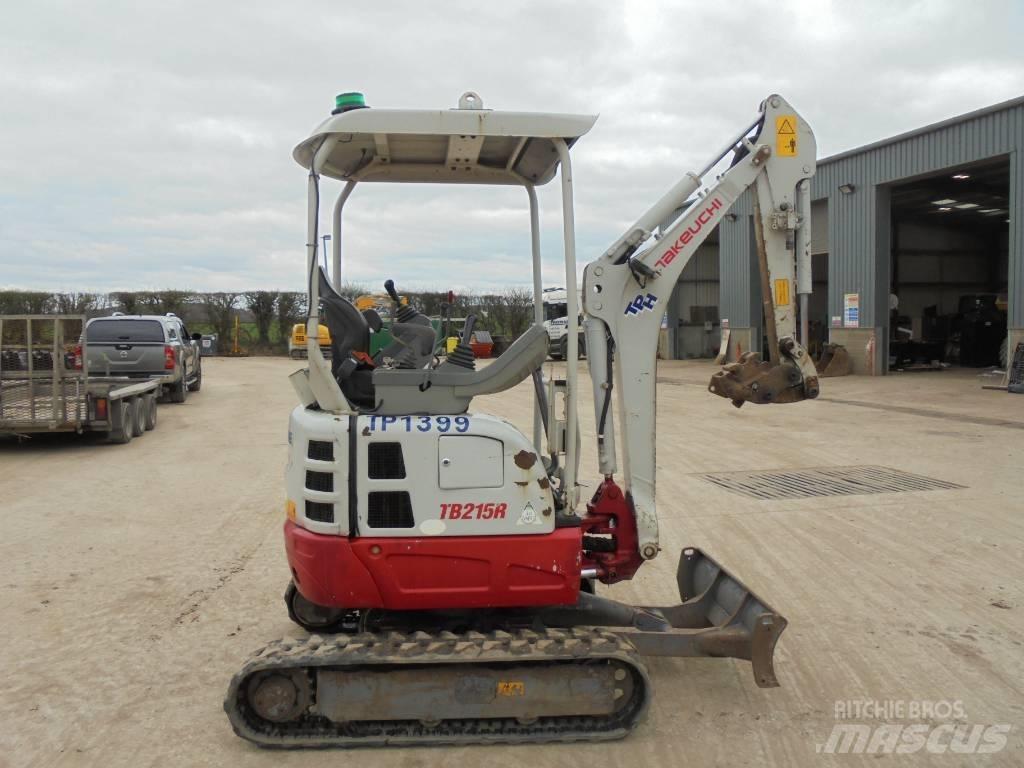 Takeuchi TB215R 小型挖土機/掘鑿機<7t(小型挖掘機)