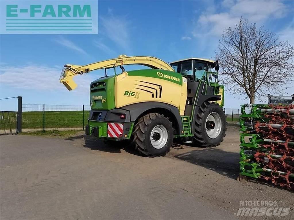 Krone big x 630 自走式飼料採集機
