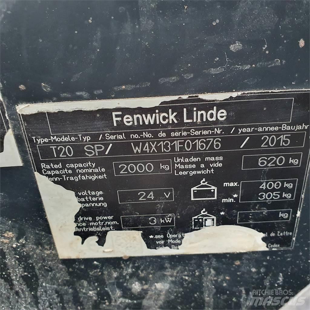Linde T20SP kurz 低架升降機