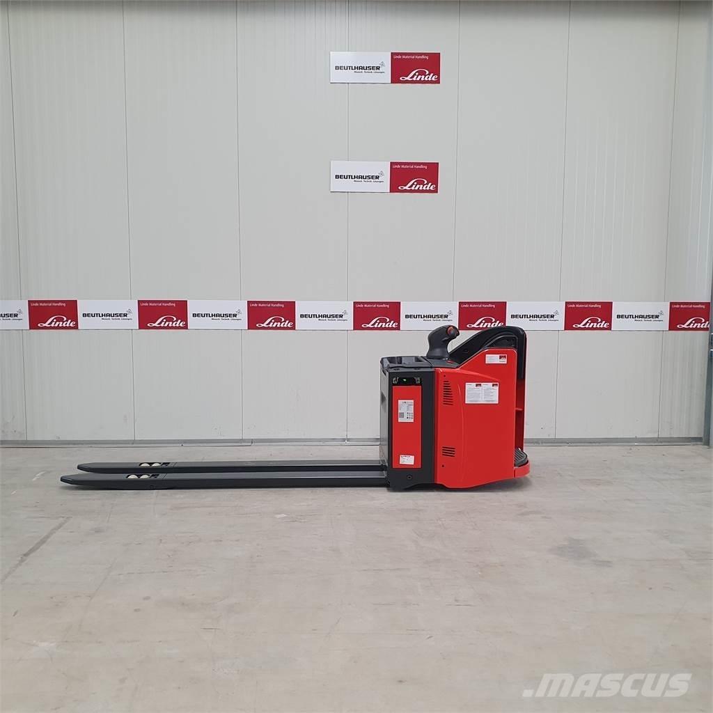 Linde T20SP lang 行走控制式堆積機