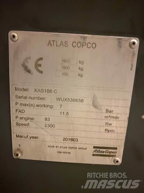 Atlas Copco XAS 186 空氣壓縮機
