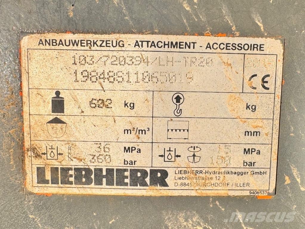 Liebherr LH-TR 20 快速連結器