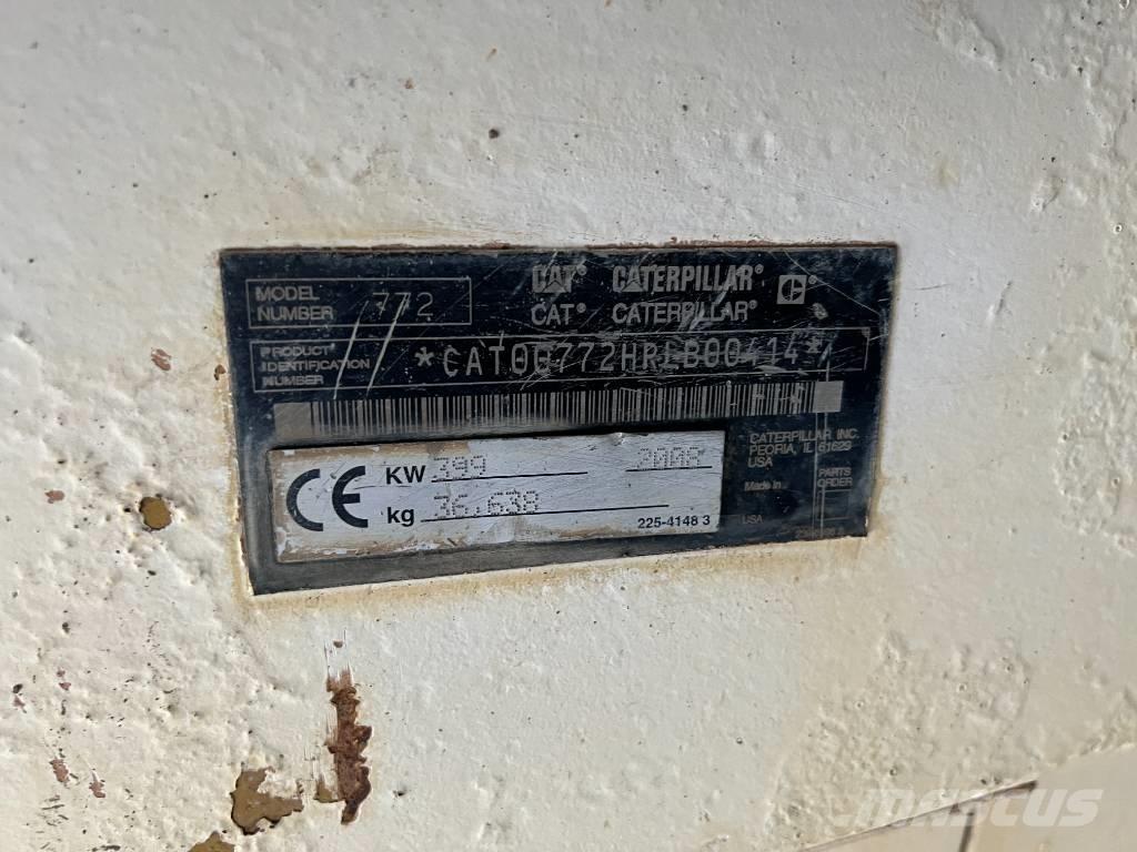 CAT 772 剛性傾卸卡車