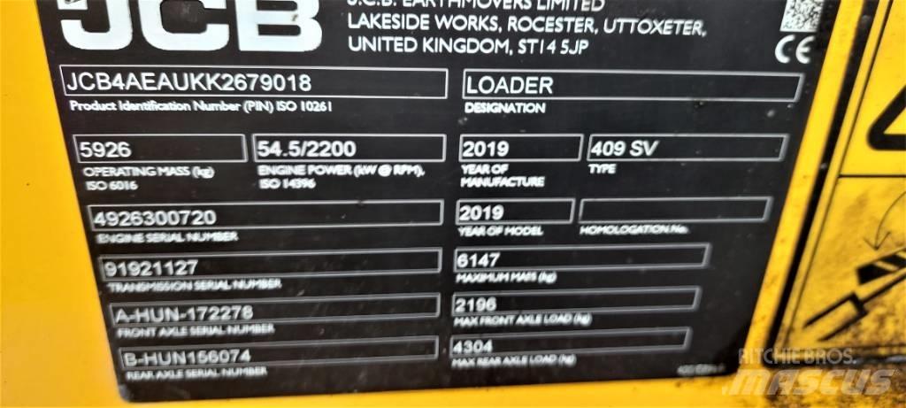 JCB 409 輪胎式裝載機