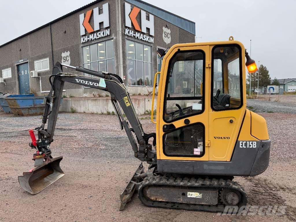 Volvo EC15b 小型挖土機/掘鑿機<7t(小型挖掘機)