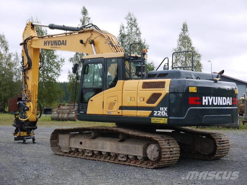 Hyundai HX 220 L 履帶式 挖土機/掘鑿機/挖掘機
