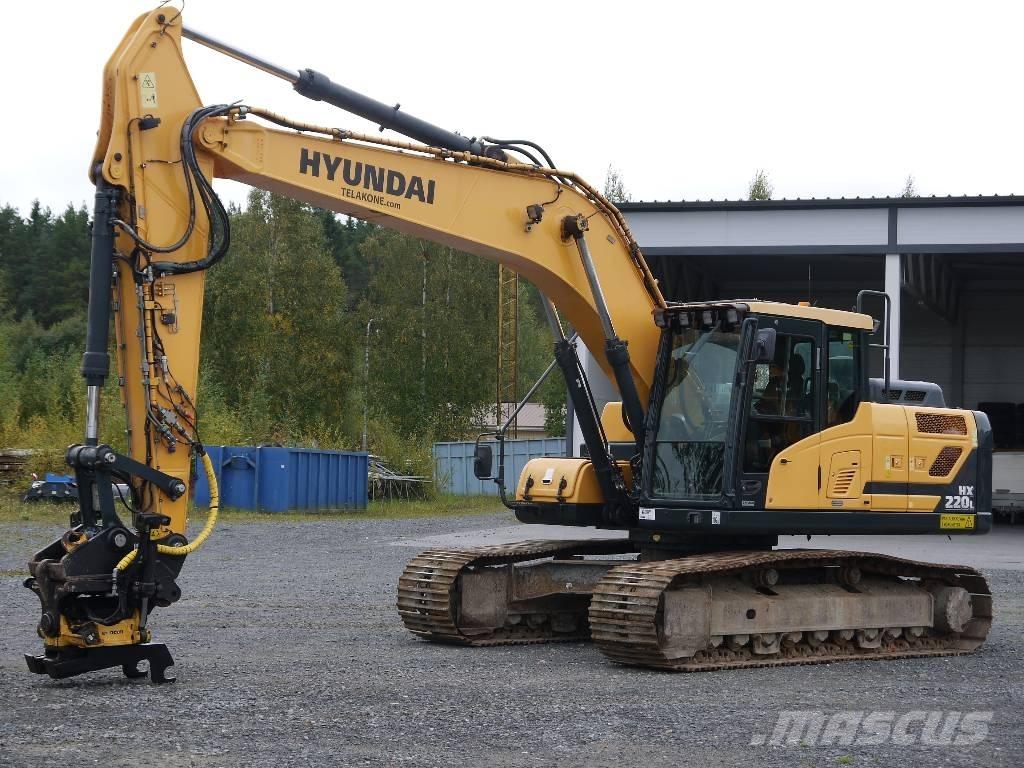 Hyundai HX 220 L 履帶式 挖土機/掘鑿機/挖掘機