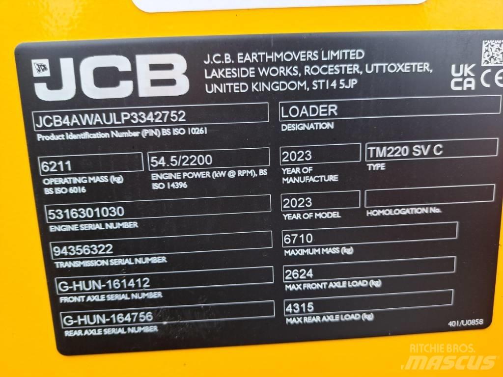 JCB TM 220 SV 輪胎式裝載機