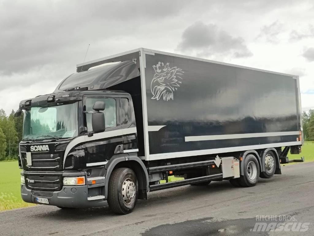 Scania P 360 貨箱式卡車