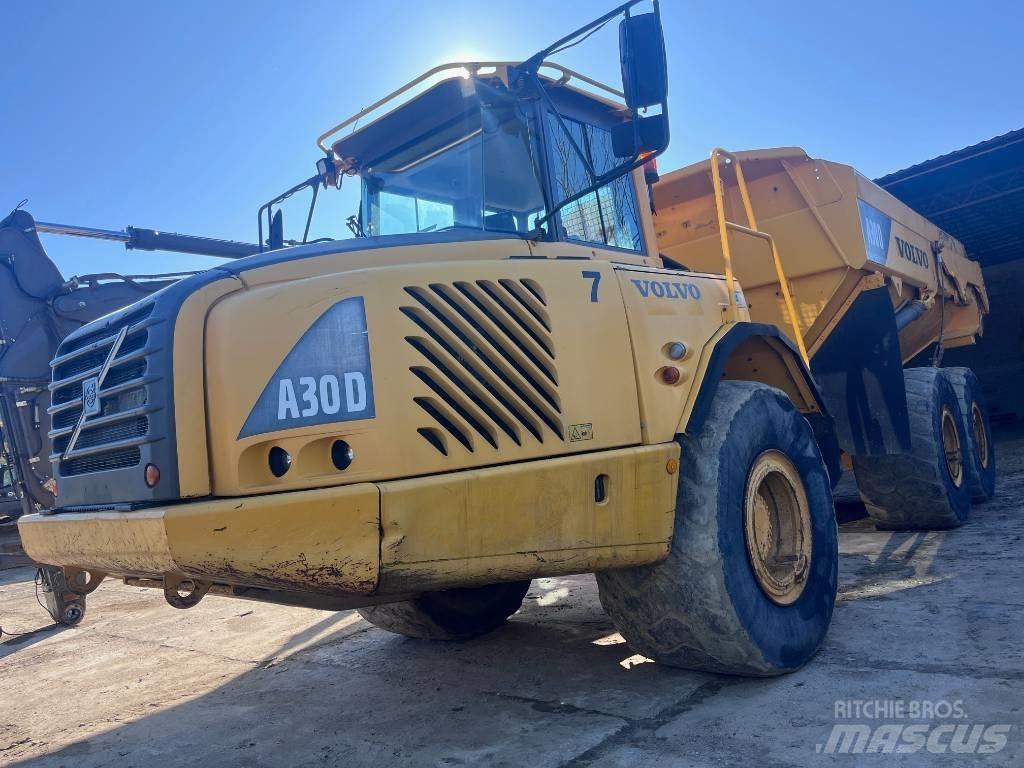 Volvo A 30 D 鉸接式起吊車