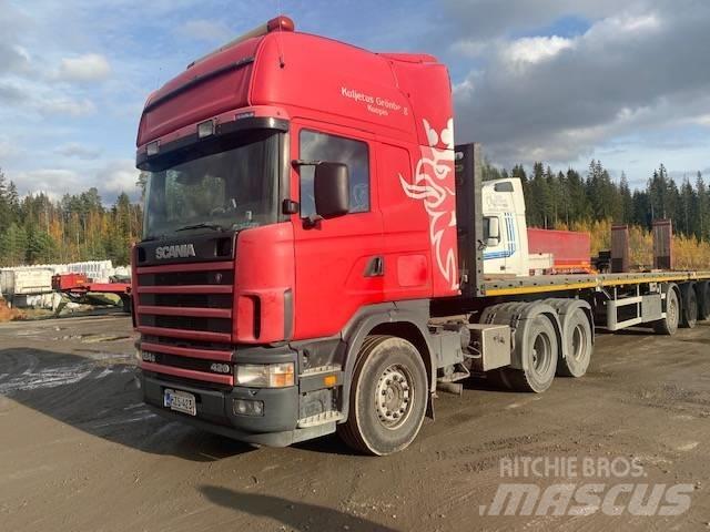 Scania R420, 6x2 曳引機組件