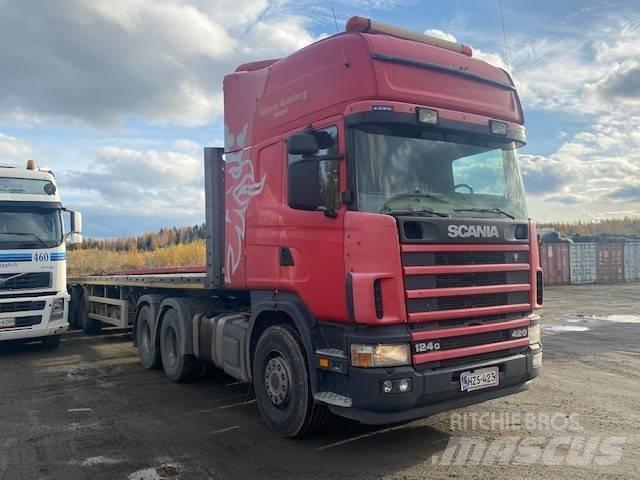 Scania R420, 6x2 曳引機組件