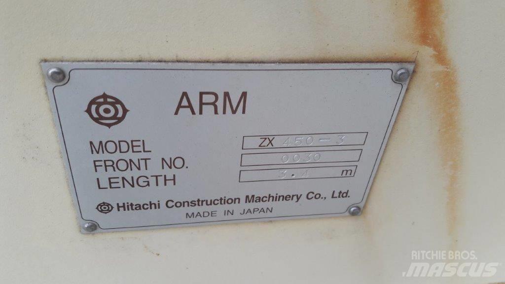 Hitachi ZX 450-3 底盤和懸架