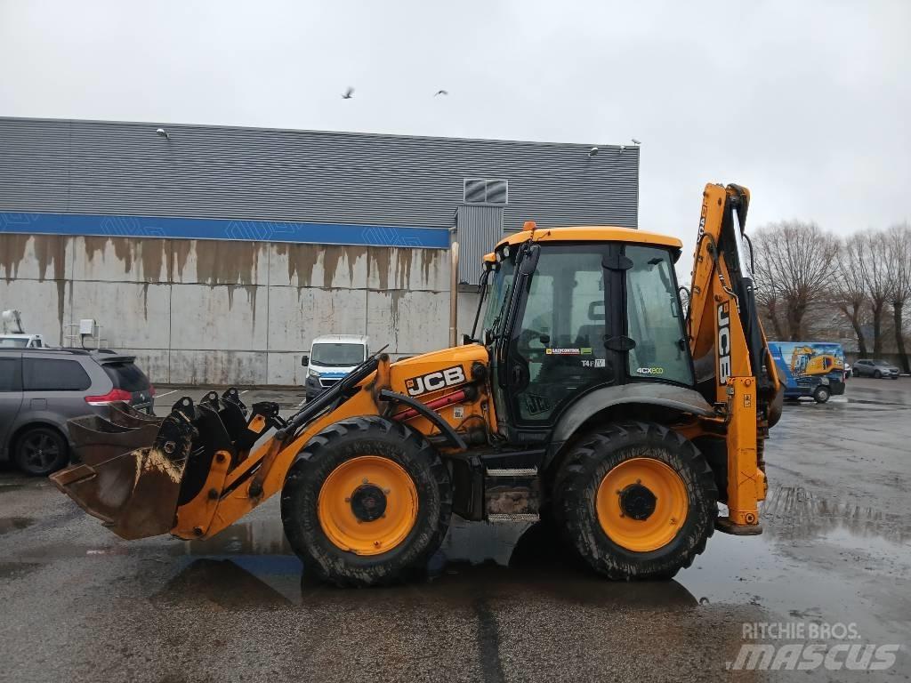 JCB 4cxAEC joystick 反鏟裝載機