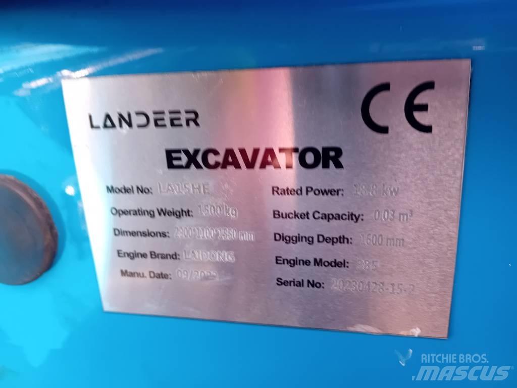  Landeer LA15HE 小型挖土機/掘鑿機<7t(小型挖掘機)