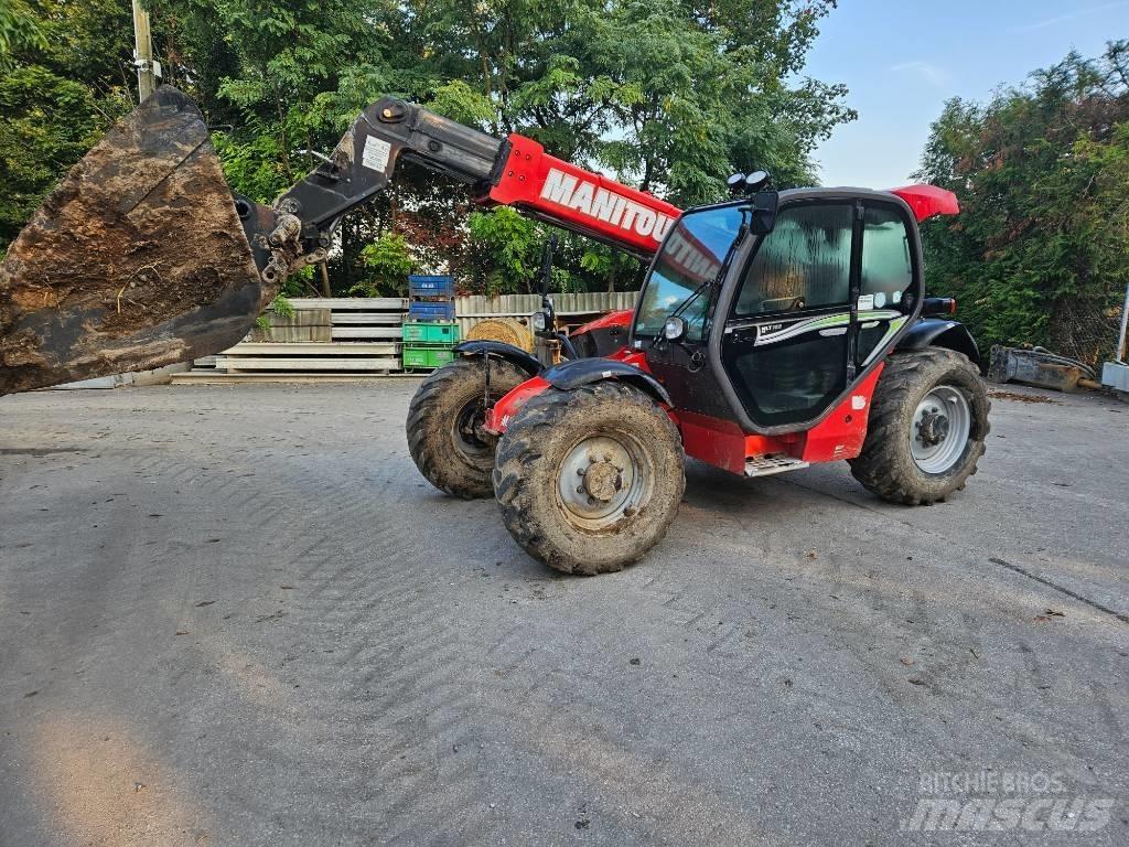 Manitou MLT 735-120 農業用伸縮臂裝載機