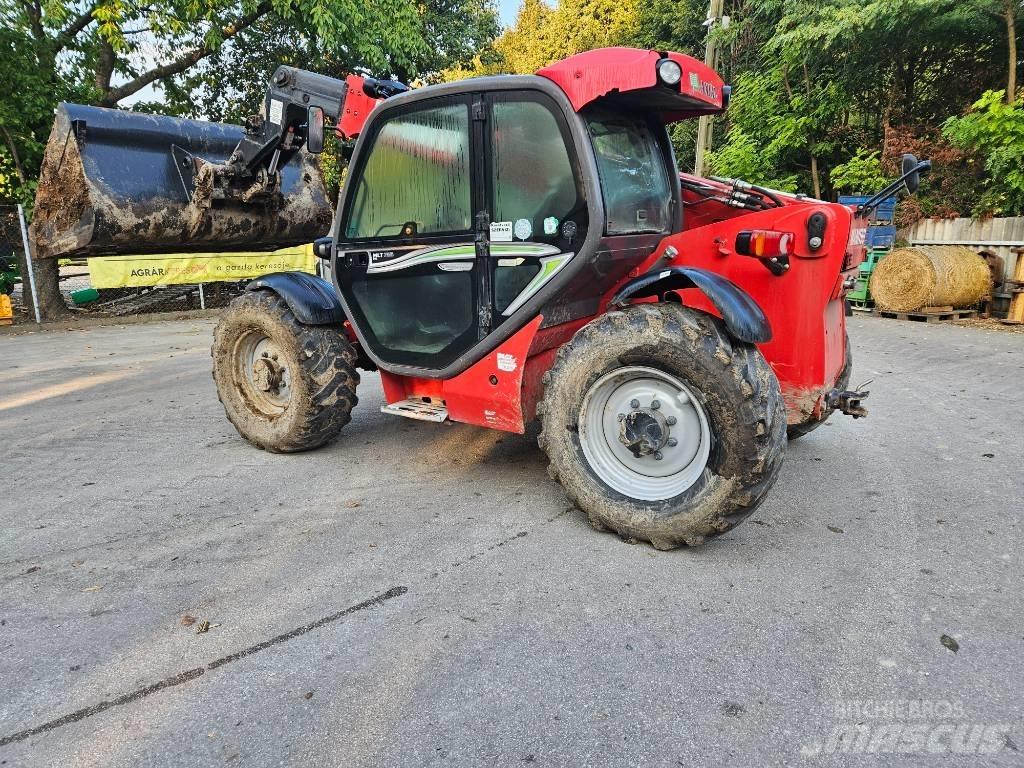 Manitou MLT 735-120 農業用伸縮臂裝載機