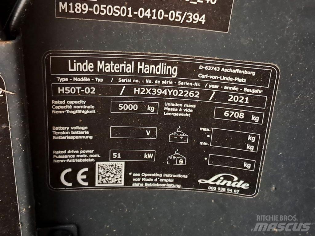 Linde H50T-02 液化石油氣LPG卡車
