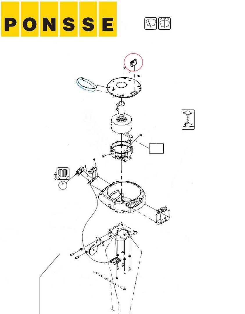 Ponsse 0066217 電子設備
