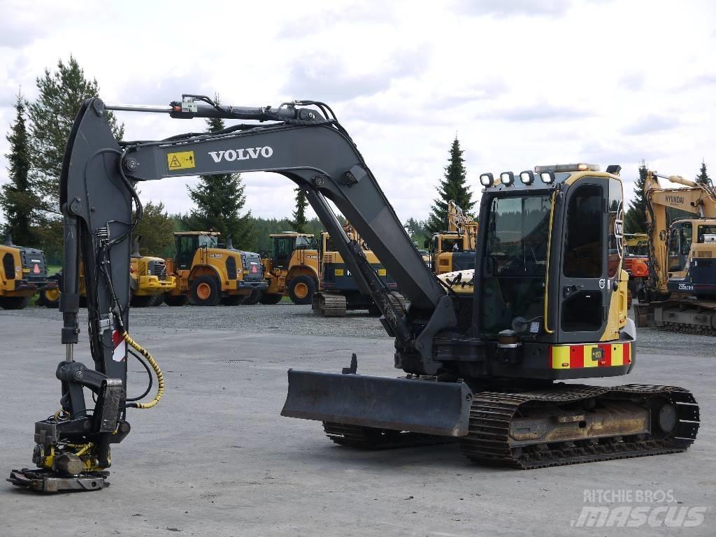 Volvo ECR 88 D 中型挖土機/掘鑿機/挖掘機 7t-12t