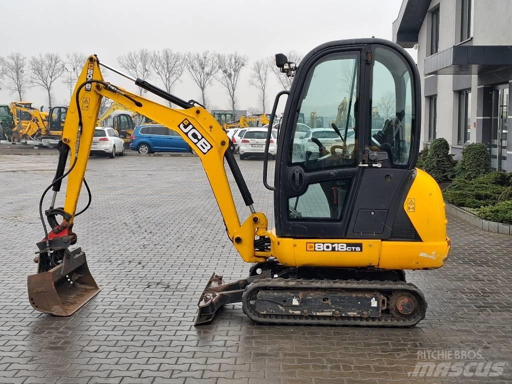 JCB 8018 CTS 小型挖土機/掘鑿機<7t(小型挖掘機)