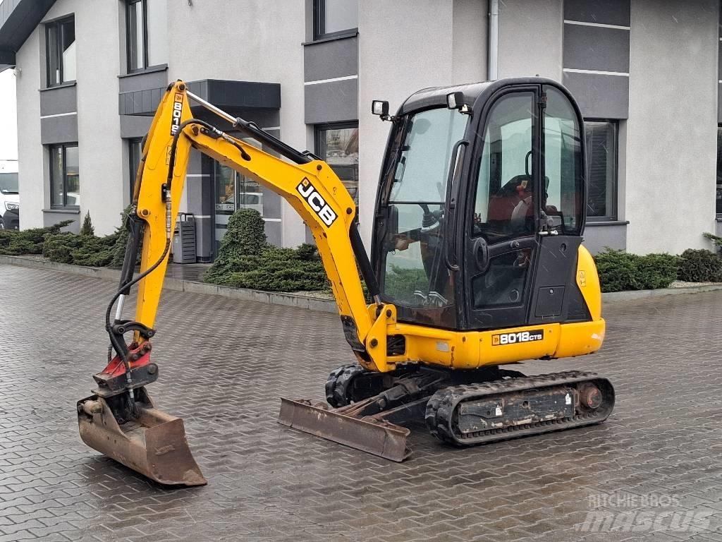 JCB 8018 CTS 小型挖土機/掘鑿機<7t(小型挖掘機)