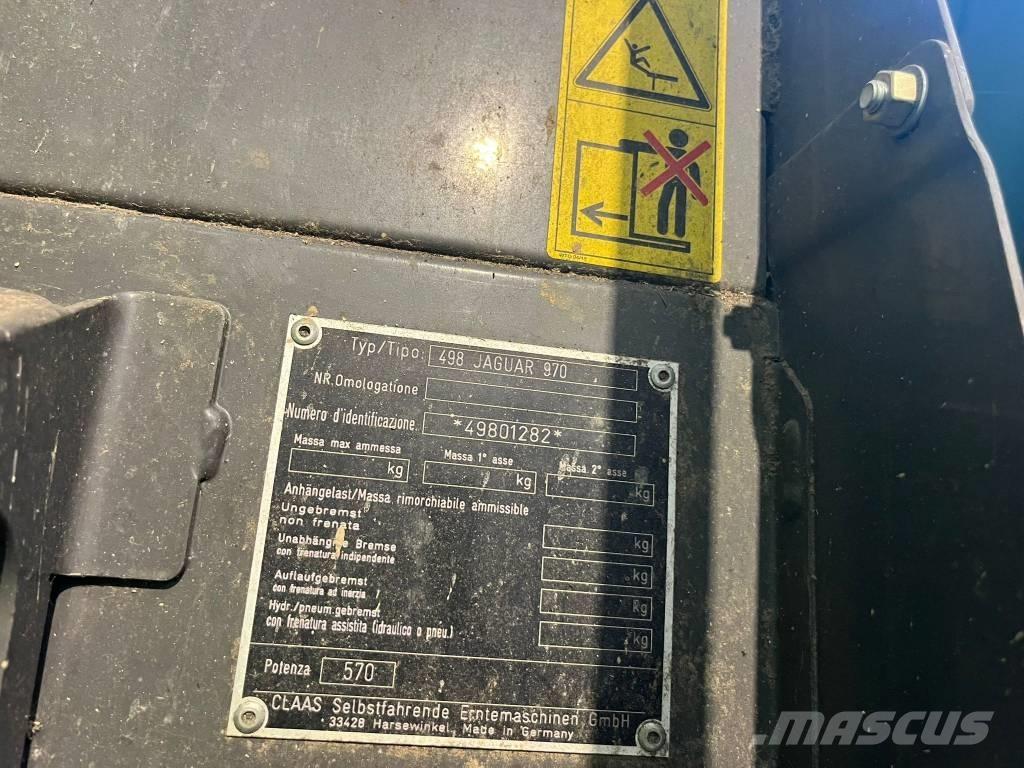 CLAAS Jaguar 970 自走式飼料採集機
