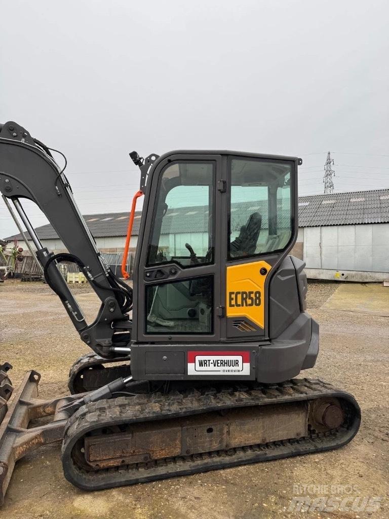 Volvo ECR58F 小型挖土機/掘鑿機<7t(小型挖掘機)