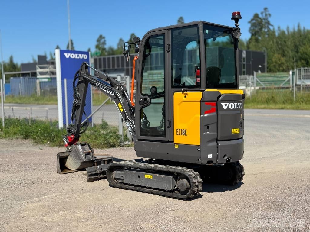 Volvo EC 18 E 小型挖土機/掘鑿機<7t(小型挖掘機)
